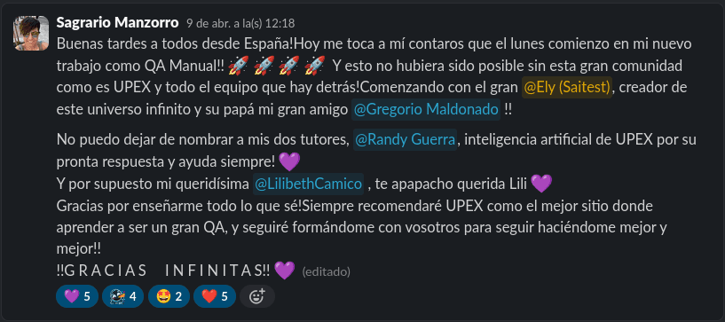 Sagrario Manzorro testimonial background