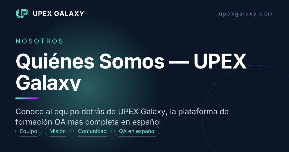 Quiénes Somos — UPEX Galaxy | UPEX Galaxy